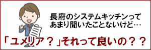 システムキッチン「ユメリア」の特徴